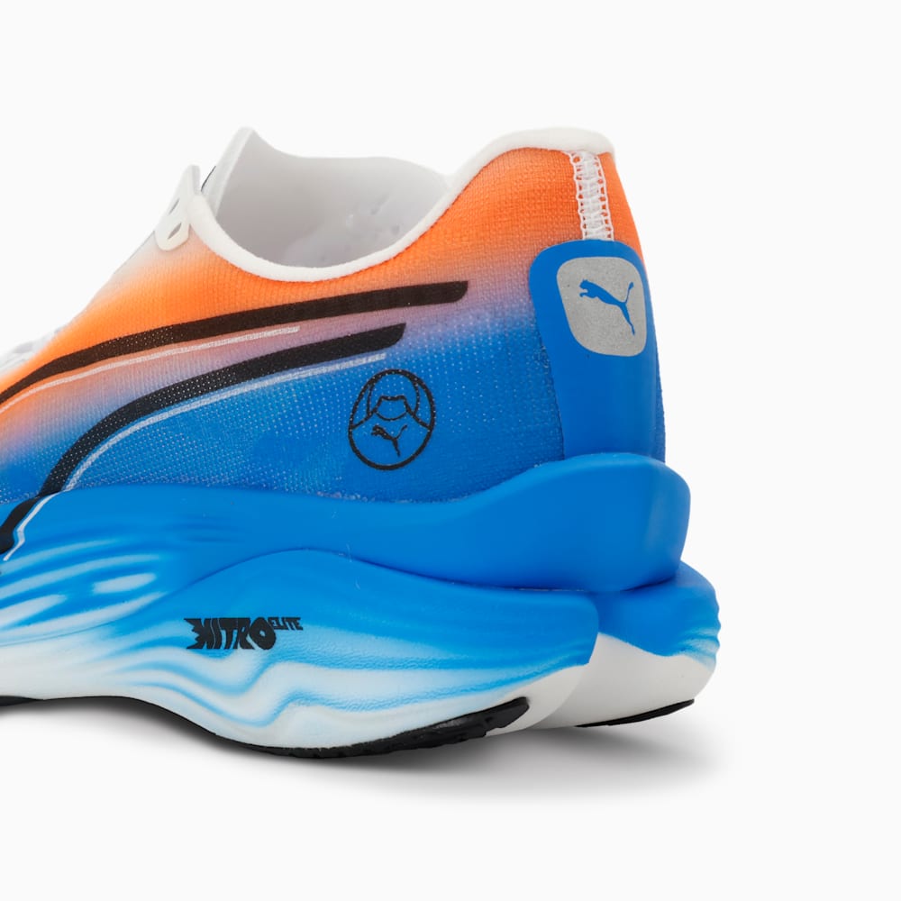 Lookbook (W) Deviate Nitro Elite 3 Ekiden 運動鞋 PUMA 白-熱火紅-黑 313421-01