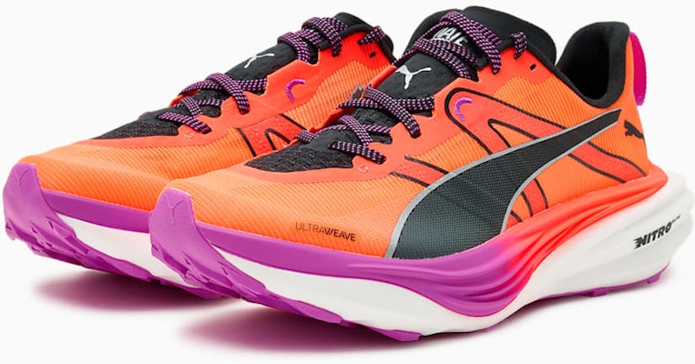 (Women) Deviate Nitro Elite Trail Running Shoes Glowing Red-PUMA Black-Pure Magenta 310468-02 Order (Women) Deviate Nitro Elite Trail Running Shoes Glowing Red-PUMA Black-Pure Magenta 310468-02