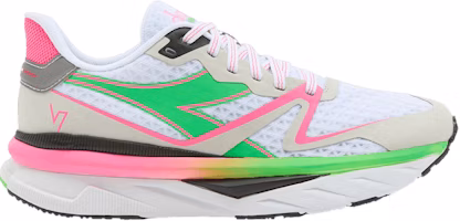 (Women) Diadora Atomo V7000 'White Green Pink' 101-179068-D0250 (Women) Diadora Atomo V7000 'White Green Pink' 101-179068-D0250