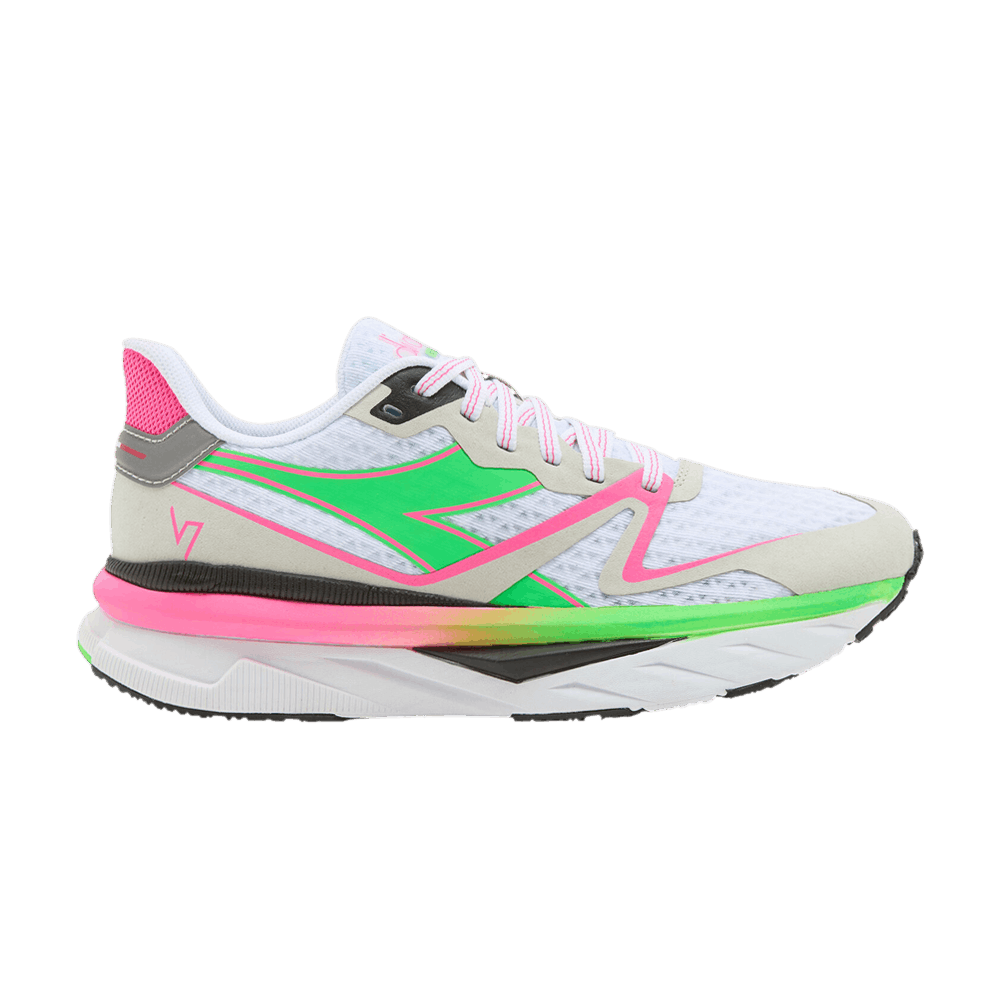 (Women) Diadora Atomo V7000 'White Green Pink'  101-179068-D0250