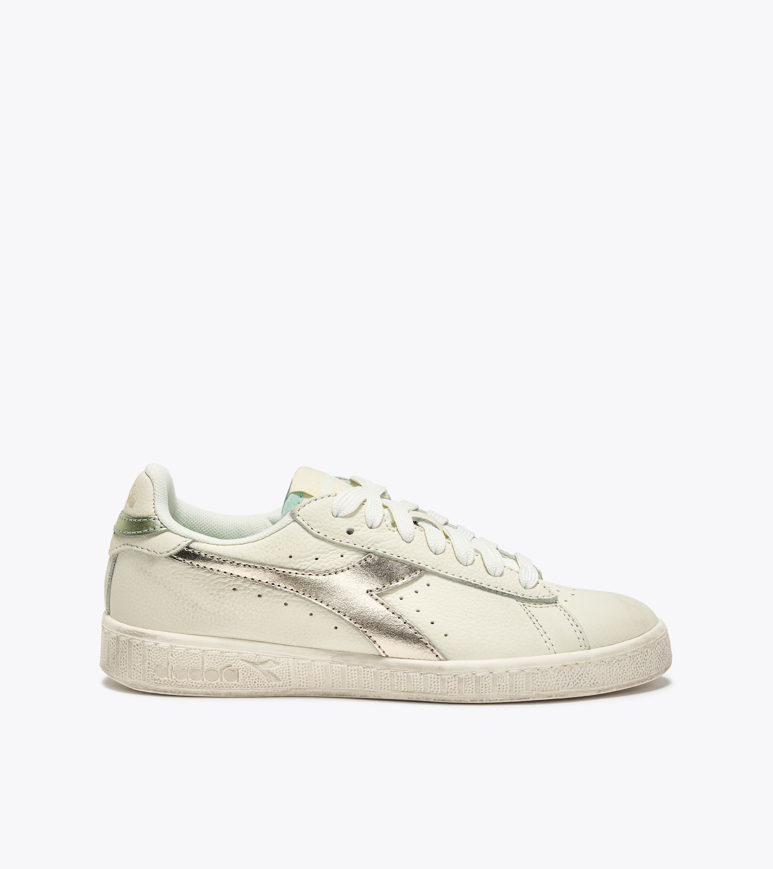 (W) Diadora GAME L LOW WAXED METALLIC WN