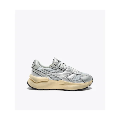 (W) Diadora MERCURY ELITE SILVER USED WN