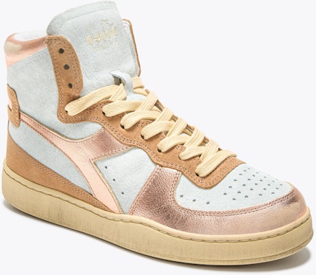 (W) Diadora 金属皮革猪皮款 MI BASKET WN 运动鞋 201.178889_25090 Details for (W) Diadora 金属皮革猪皮款 MI BASKET WN 运动鞋 201.178889_25090