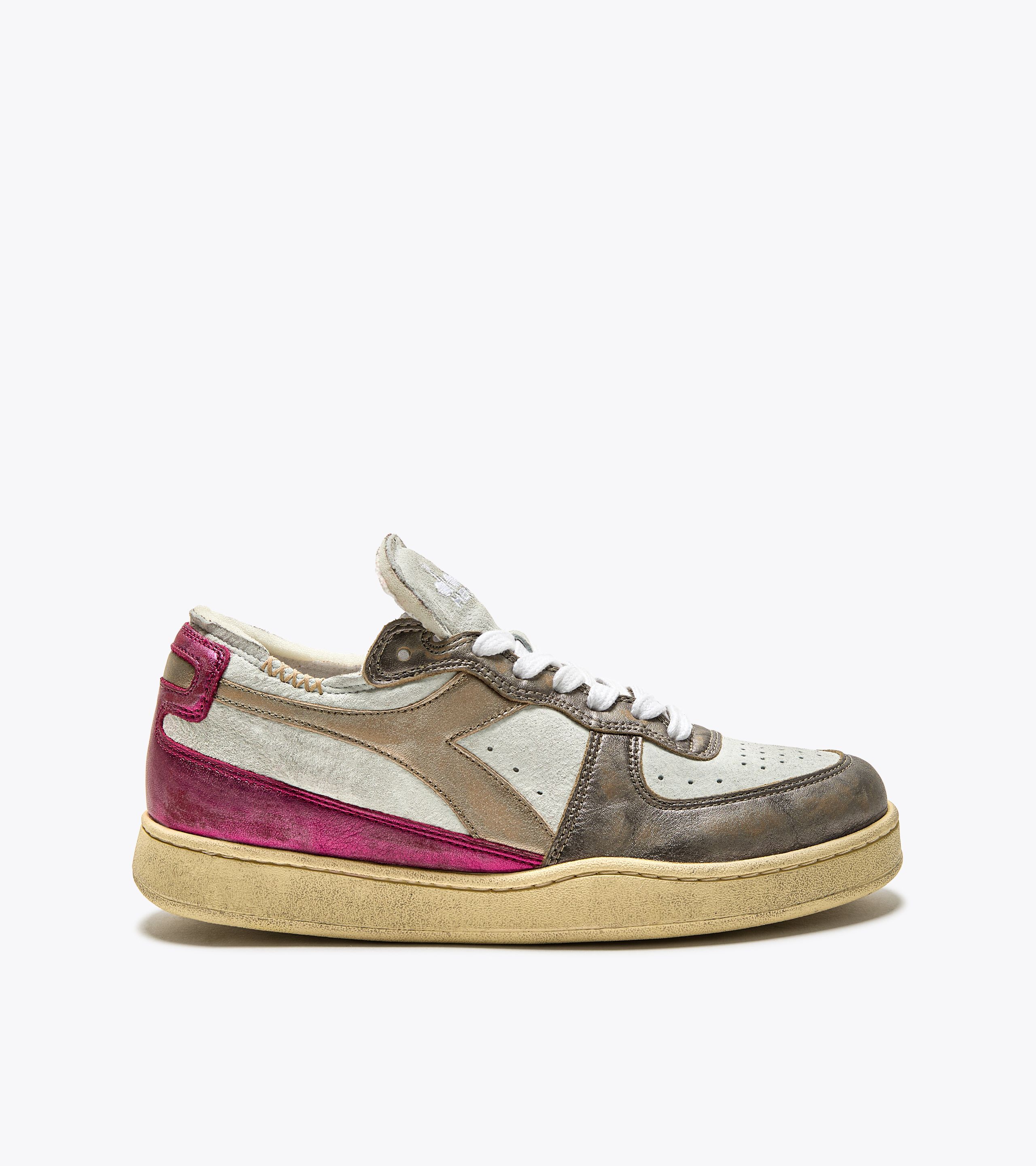 (Women) Diadora MI BASKET ROW CUT METAL PIGSKIN USED WN 201.180207_C2034
