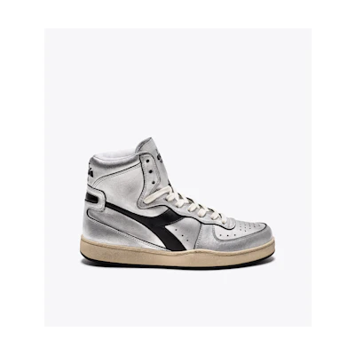(W) Diadora MI BASKET SILVER USED W