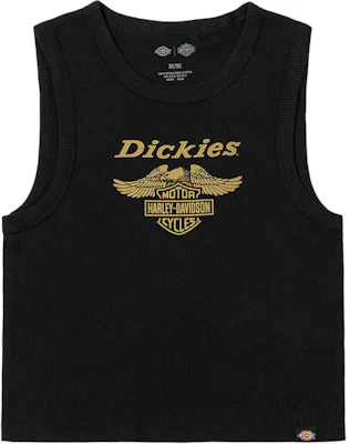 (Women) Dickies × Harley SS25 Slim Fit Tank with Chest Eagle Logo. DK0A87GP Buy (Women) Dickies × Harley SS25 Slim Fit Tank with Chest Eagle Logo. DK0A87GP