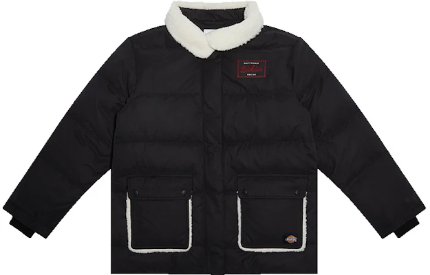 (Women) Dickies Black Casual Jacket with Lettering Design DK009525BLK Buy (Women) Dickies Black Casual Jacket with Lettering Design DK009525BLK