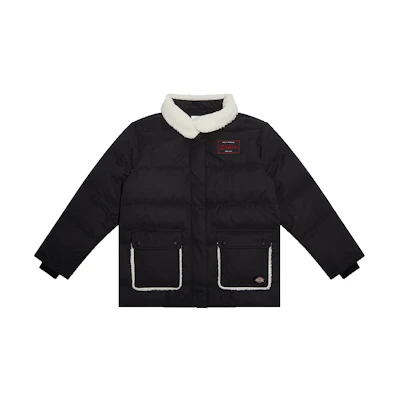 (Women) Dickies Black Casual Jacket with Lettering Design DK009525BLK