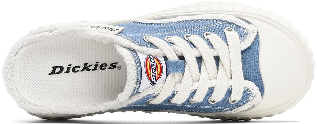 Dickies 輕便軟底毛邊 厚底半跟帆布 運動拖鞋 女款 6