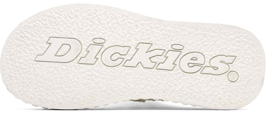 Dickies 輕便軟底毛邊 厚底半跟帆布 運動拖鞋 女款 7