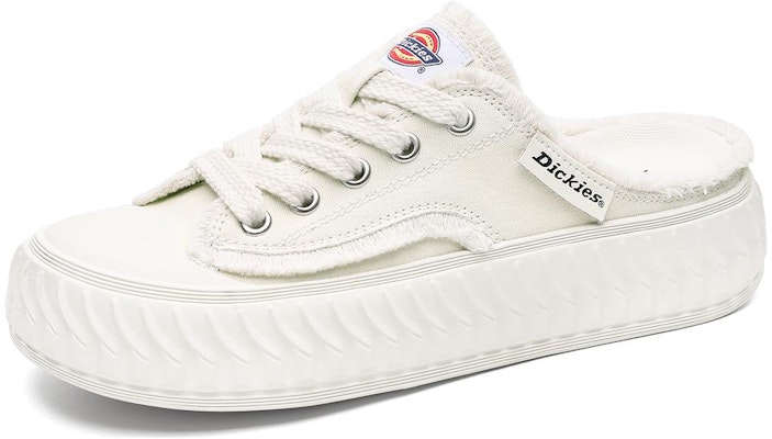 (Women) Dickies Canvas Slip-On 'Frayed Edge Chunky Platform' 232W50LXS71 Cheap (Women) Dickies Canvas Slip-On 'Frayed Edge Chunky Platform' 232W50LXS71
