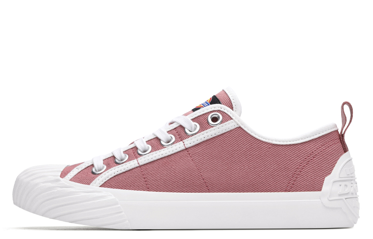 (Women) Dickies Chunky Canvas Shoes - Two-Tone Dusky Pink DKCWS1106 Dusky Pink Color.