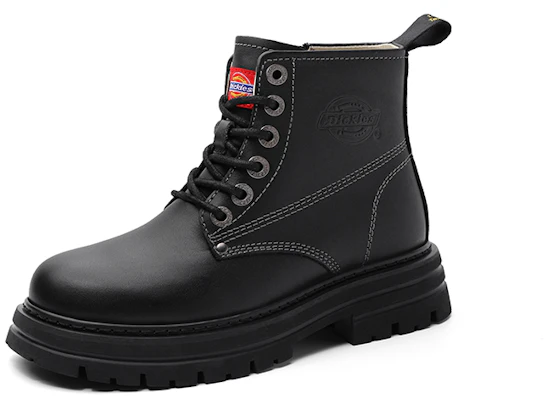 (Women) Dickies Classic 8-Hole Boots 'British Retro Black Leather' 194W50LXS28H Order (Women) Dickies Classic 8-Hole Boots 'British Retro Black Leather' 194W50LXS28H