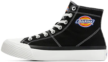 (Women) Dickies Classic High-Top Platform Canvas Shoes Black 203N50LXS25G Black (Women) Dickies Classic High-Top Platform Canvas Shoes Black 203N50LXS25G Black