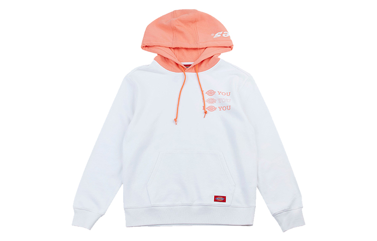 (Women) Dickies Colorblock Hoodie White DK008190C4D