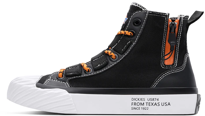 (W) Dickies High-Top Canvas 'Patchwork Hitam - Edisi Korea' 191W50LXS03 Buy (W) Dickies High-Top Canvas 'Patchwork Hitam - Edisi Korea' 191W50LXS03