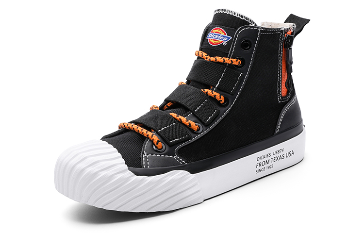 Order (W) Dickies High-Top Canvas 'Patchwork Hitam - Edisi Korea' 191W50LXS03