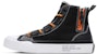 (Women) Dickies High-Top Canvas 'Patchwork Black - Korean Edition' 191W50LXS03