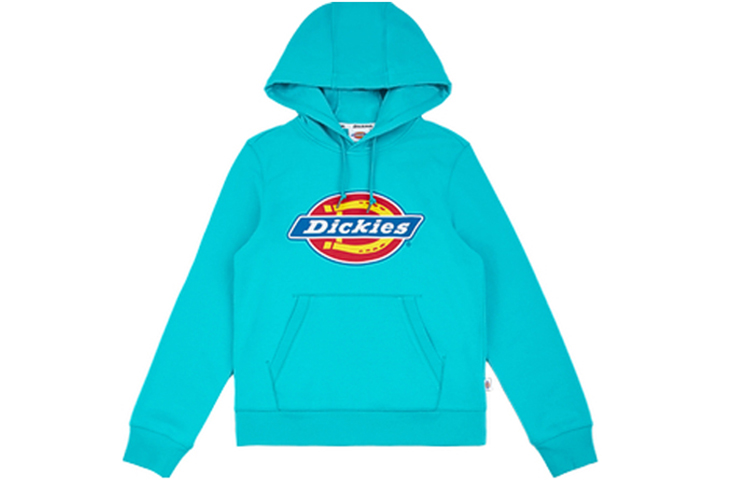 (Women) Dickies Logo Printed Sweatshirt Light Blue DK008226B351