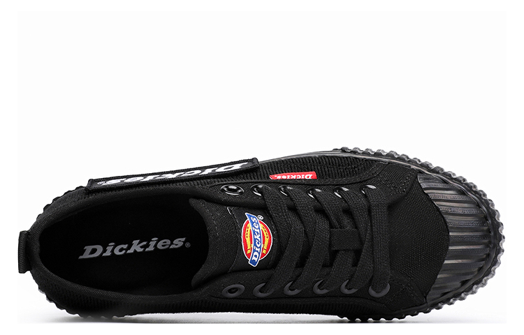 (W) Dickies Low Top Canvas Sneaker with Velcro 211W50LXS28 'Black' 圖 3