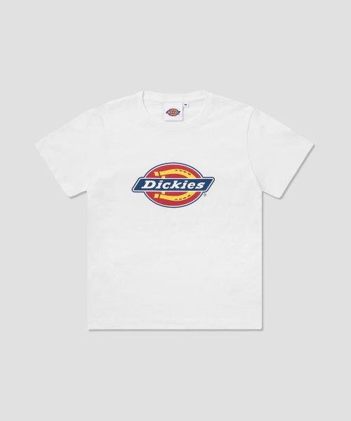 (Women) Dickies Slim Fit Tree Logo T-Shirt White DIKW261LRTS001WH