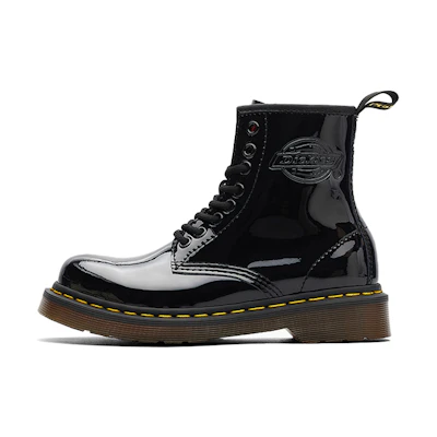 (W) Dickies Work Boot 'Glossy Black'
