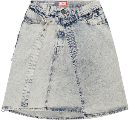 (W) 디젤 A라인 디스트레스트 버튼 데님 스커트. A0954109F12-01 Buy (W) 디젤 A라인 디스트레스트 버튼 데님 스커트. A0954109F12-01