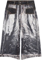 (Women) DIESEL Abstract Print Button Denim Patchwork Maxi Skirt. A107560LHAJ-9XX (Women) DIESEL Abstract Print Button Denim Patchwork Maxi Skirt. A107560LHAJ-9XX