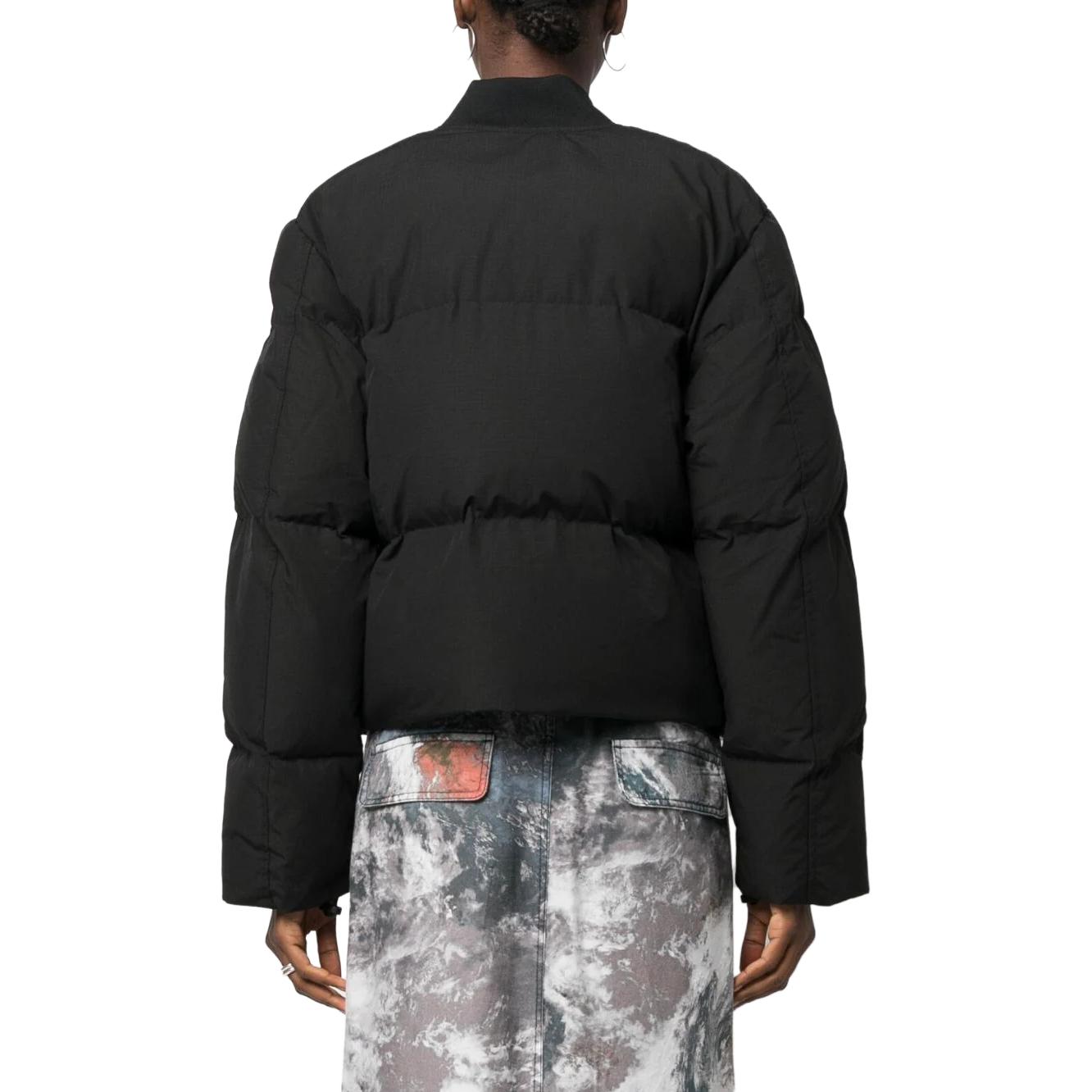 Purchase (W) 디젤 블랙 솔리드 컬러 롱 슬리브 집업 코튼 자켓. A105770LICR-9Xx