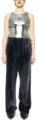 (Women) DIESEL Black Wide-Leg Relaxed Fit Casual Pants. A125090AKAJ-9XX Lookbook (Women) DIESEL Black Wide-Leg Relaxed Fit Casual Pants. A125090AKAJ-9XX