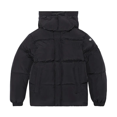 (Women) DIESEL Detachable Hood Oversized Black Jacket A129980AEAI-9XX