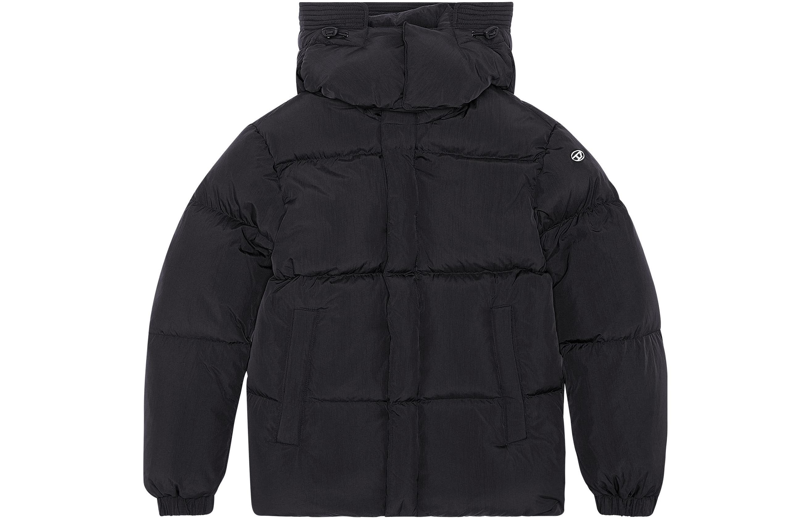 Order (W) 디젤 탈부착 후드 오버사이즈 블랙 재킷 A129980AEAI-9XX