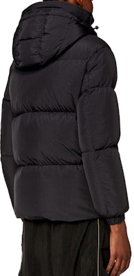 (W) 디젤 탈부착 후드 오버사이즈 블랙 재킷 A129980AEAI-9XX Shop (W) 디젤 탈부착 후드 오버사이즈 블랙 재킷 A129980AEAI-9XX