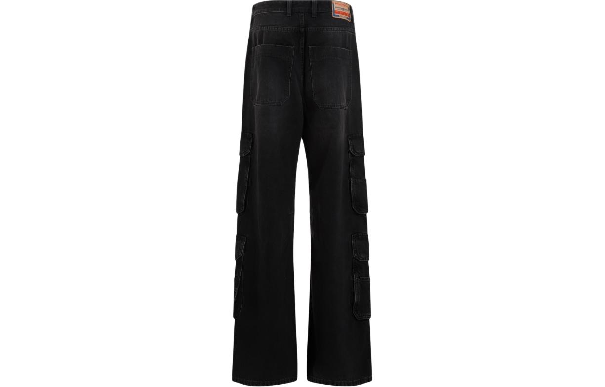 Lookbook (W) DIESEL フィットジッパーストレートレッグジーンズ ソリッドダークグレー. A133160KIA-G02