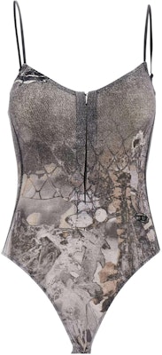 (W) DIESEL Jumpsuit Slim Fit Kelabu dengan Rekaan Patchwork. A133000QIAD-02 Buy (W) DIESEL Jumpsuit Slim Fit Kelabu dengan Rekaan Patchwork. A133000QIAD-02