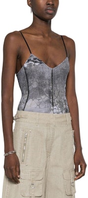 (W) DIESEL Jumpsuit Slim Fit Kelabu dengan Rekaan Patchwork. A133000QIAD-02 Purchase (W) DIESEL Jumpsuit Slim Fit Kelabu dengan Rekaan Patchwork. A133000QIAD-02