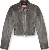 Order (Women) DIESEL Slim Fit Zip-Up Jacket - Black A139840BNDQ-9XX