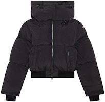 (Women) DIESEL Solid Black Casual Zip-Up Down Jacket. A105780AEAI-9XX (Women) DIESEL Solid Black Casual Zip-Up Down Jacket. A105780AEAI-9XX