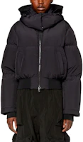 Lookbook (W) DIESEL 纯黑色休闲拉链羽绒夹克. A105780AEAI-9XX