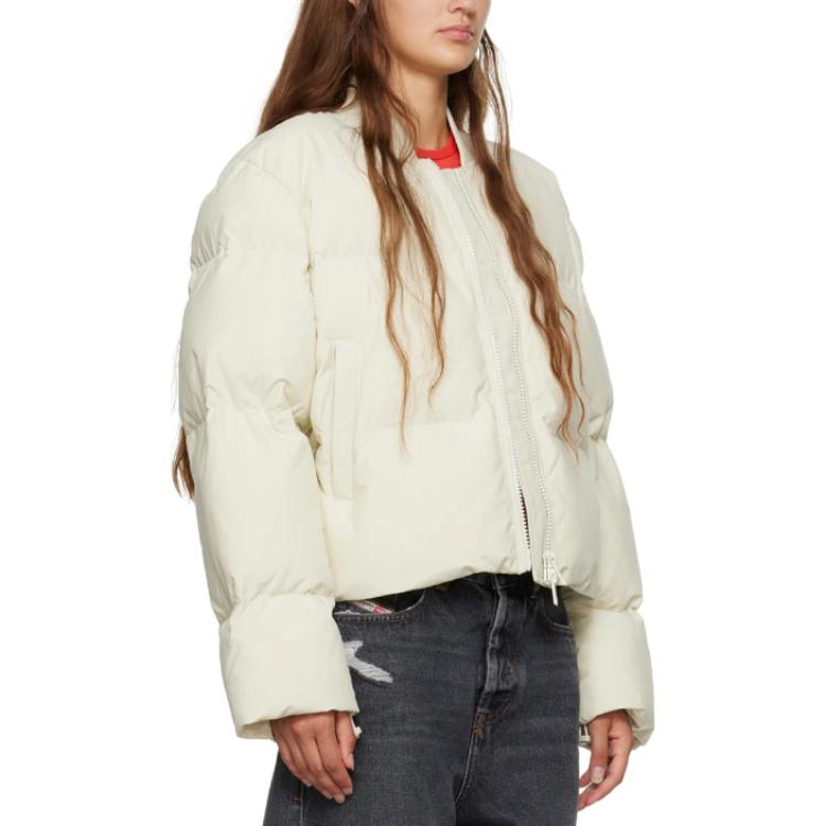 Purchase (W) 디젤 솔리드 화이트 긴팔 크루넥 재킷 A105770LICR5KM