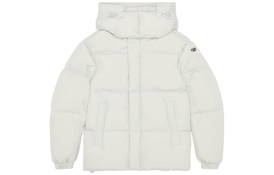 (Women) DIESEL  White Detachable Hood Oversized Jacket. A129980AEAI-8AF