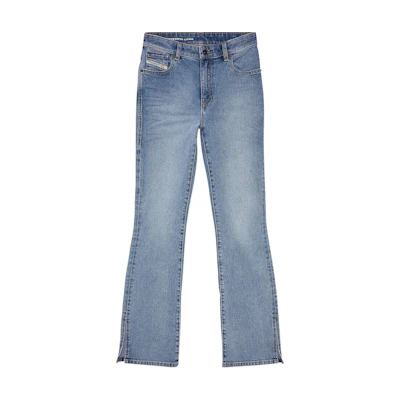 (Women) DIESEL D-Escription Low-Rise Slim Straight Denim Jeans Women Blue A126040PFAQ-33