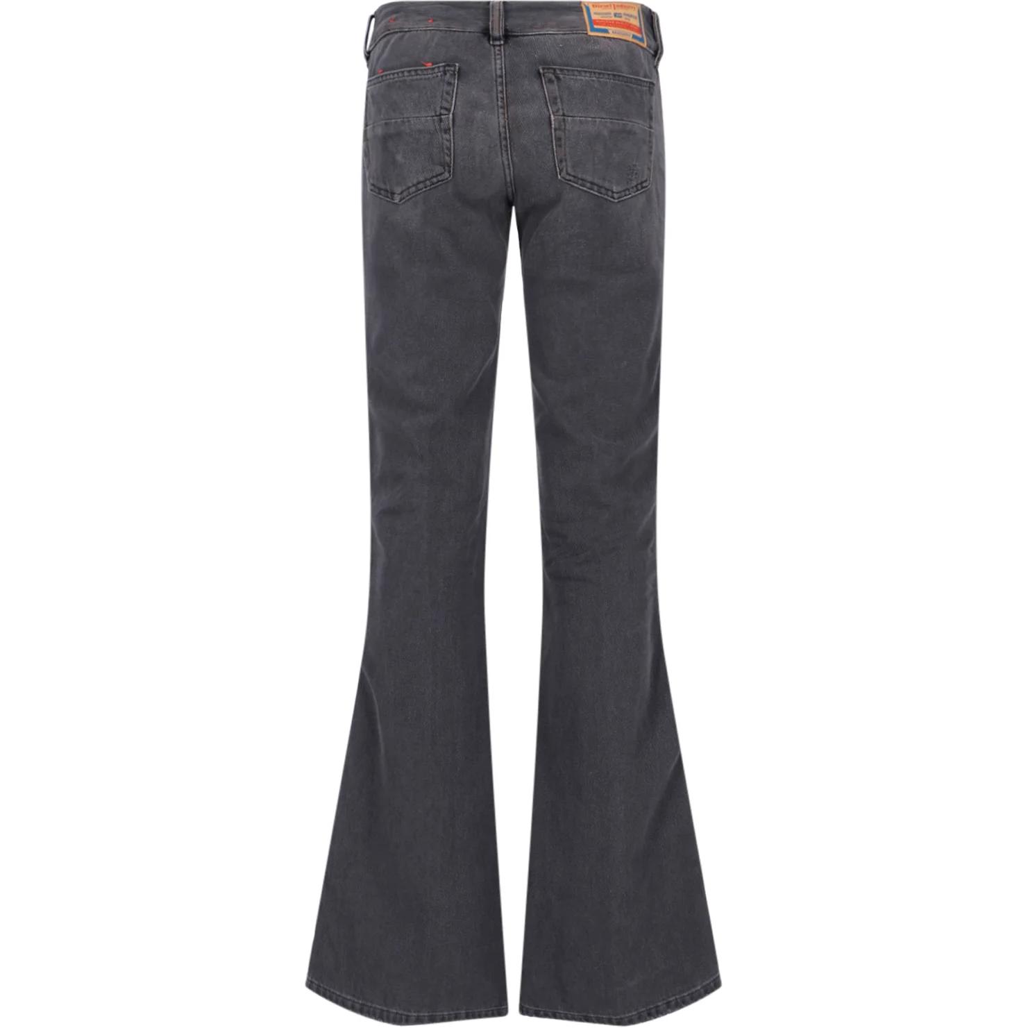 Lookbook (W) DIESEL D-Hush 藍色喇叭多口袋設計牛仔褲 A1476009K14-02