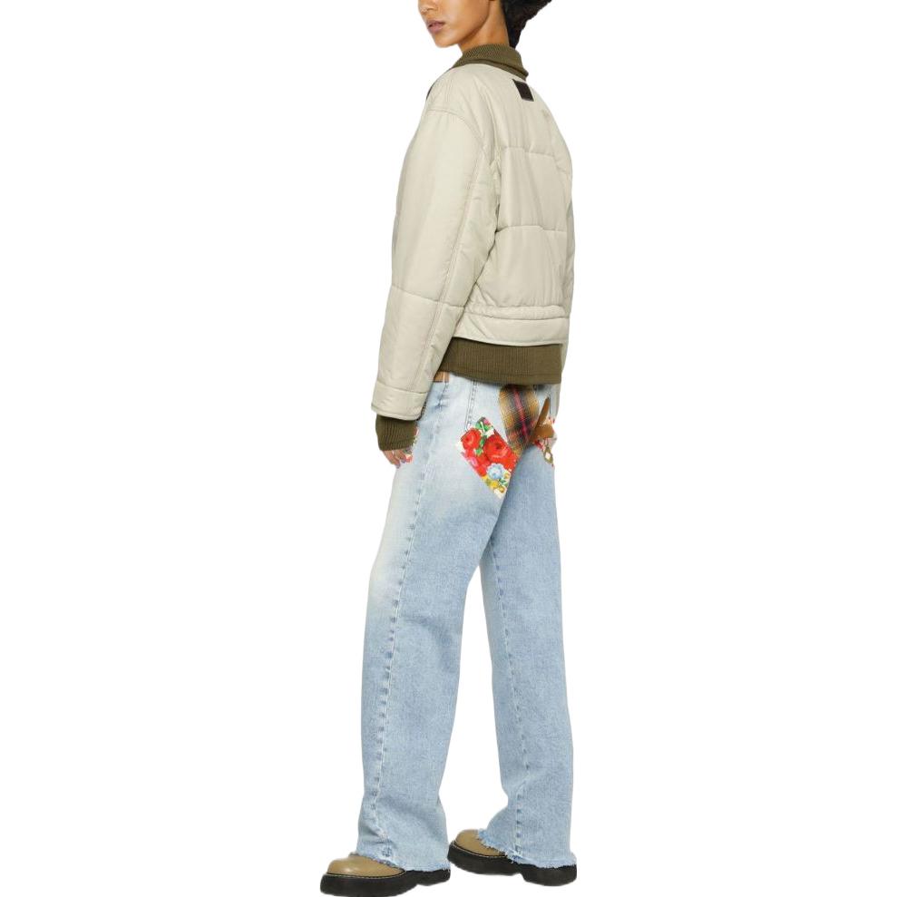 Purchase (W) DIESEL FW22 拼色抽绳长袖夹克 浅绿色. A063370NDAU9BW