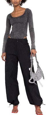 (W) DIESEL FW22 Jumpsuit Hitam Padu Dicuci A03754069ZN02 Lookbook (W) DIESEL FW22 Jumpsuit Hitam Padu Dicuci A03754069ZN02