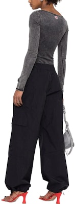 (W) DIESEL FW22 Jumpsuit Hitam Padu Dicuci A03754069ZN02 Shop (W) DIESEL FW22 Jumpsuit Hitam Padu Dicuci A03754069ZN02