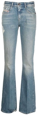 (W) DIESEL FW22 水洗褪色喇叭牛仔褲 - 藍色 A0361709D9801 Order (W) DIESEL FW22 水洗褪色喇叭牛仔褲 - 藍色 A0361709D9801