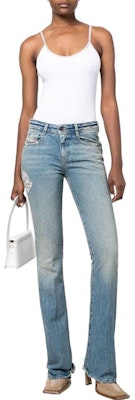 (W) DIESEL FW22 水洗褪色喇叭牛仔褲 - 藍色 A0361709D9801 Lookbook (W) DIESEL FW22 水洗褪色喇叭牛仔褲 - 藍色 A0361709D9801