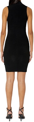 (Women) DIESEL FW22 OVAL-D Metal Logo High-Neck Sleeveless Dress Women Black A094630DLAX9XX Purchase (Women) DIESEL FW22 OVAL-D Metal Logo High-Neck Sleeveless Dress Women Black A094630DLAX9XX