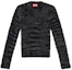 Buy (W) DIESEL FW23 黑色毛衣圓領針織上衣 A111610BMAG-9XX